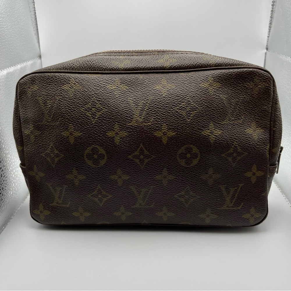 Louis Vuitton Dark Brown Monogram Toiletry Bag